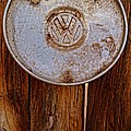 Vintage VW Hubcap Photograph by Kerri Mortenson Vintage VW Hubcap Photograph by Kerri Mortenson