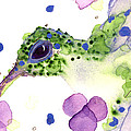 Violet Painting by Dawn Derman Violet Painting by Dawn Derman