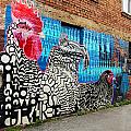Wall of Chicken Photograph by Jennifer Robin Wall of Chicken Photograph by Jennifer Robin