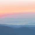 Watercolor Sunrise In The Blue Ridge Mountains Photograph by Jo Ann Tomaselli