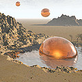 Watering Hole Digital Art by Phil Perkins Watering Hole Digital Art by Phil Perkins