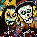 Wedding Dia De Los Muertos Painting by Pristine Cartera Turkus Wedding Dia De Los Muertos Painting by Pristine Cartera Turkus