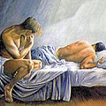 What is He Dreaming Painting by Troy Caperton What is He Dreaming Painting by Troy Caperton