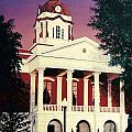 White County Courthouse Painting by Glenn Pollard White County Courthouse Painting by Glenn Pollard
