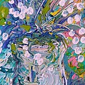 White Flower Abstract by Eloise Schneider Mote White Flower Abstract by Eloise Schneider Mote