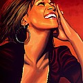 Whitney Houston Painting by Paul Meijering Whitney Houston Painting by Paul Meijering