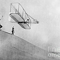 Wilbur Wright Pilots Early Glider 1901 Photograph by Science Source Wilbur Wright Pilots Early Glider 1901 Photograph by Science Source