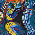 Wild At Heart Painting by Donna Blackhall Wild At Heart Painting by Donna Blackhall