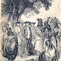 William Penns Treaty With The Indians by British Library William Penns Treaty With The Indians by British Library