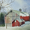 Williston Barn by Mary Ellen Mueller Legault Williston Barn by Mary Ellen Mueller Legault