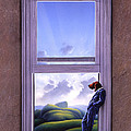 Window of Dreams Painting by Jerry LoFaro Window of Dreams Painting by Jerry LoFaro