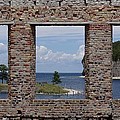 Windows on Snail Shell Harbor Photograph by Keith Stokes Windows on Snail Shell Harbor Photograph by Keith Stokes