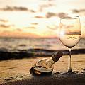 Wine and Sunset Photograph by Jon Neidert Wine and Sunset Photograph by Jon Neidert