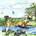 Imagining the Hunny after E H Shepard Painting by Maria Hunt Imagining the Hunny after E H Shepard Painting by Maria Hunt