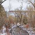 Winter Creek Red Rock Scenic Landscape View Photograph by James BO Insogna Winter Creek Red Rock Scenic Landscape View Photograph by James BO Insogna