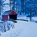 winter Vermont covered bridge Photograph by Jeff Folger winter Vermont covered bridge Photograph by Jeff Folger