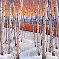 Winter's Dream Painting by Johnathan Harris Winter's Dream Painting by Johnathan Harris