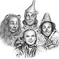 Wizard of Oz Drawing by Greg Joens Wizard of Oz Drawing by Greg Joens