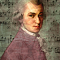 Wolfgang Amadeus Mozart 20140121v2 by Wingsdomain Art and Photography