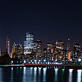 World Trade from Liberty State Park Photograph by Raymond Salani III World Trade from Liberty State Park Photograph by Raymond Salani III