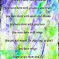 You Have Wings 2 by Barbara Griffin You Have Wings 2 by Barbara Griffin