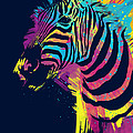 Zebra Splatters Digital Art by Olga Shvartsur Zebra Splatters Digital Art by Olga Shvartsur