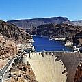 A Panoramic View of the Majestic Hoover Dam Photograph by Dejan Jovanovic