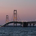 Mackinac Bridge at Dusk Photograph by Keith Stokes Mackinac Bridge at Dusk Photograph by Keith Stokes