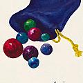 Marbles Painting by Frank SantAgata Marbles Painting by Frank SantAgata