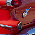 1956 Oldsmobile 88 Taillight Emblem Photograph by Jill Reger 1956 Oldsmobile 88 Taillight Emblem Photograph by Jill Reger