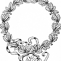 Advertising Art: Wreath by Granger Advertising Art: Wreath by Granger