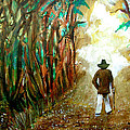 A Fall Walk in the Woods Painting by Seth Weaver A Fall Walk in the Woods Painting by Seth Weaver