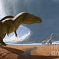 Acrocanthosaurus Digital Art by Julius Csotonyi Acrocanthosaurus Digital Art by Julius Csotonyi