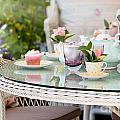 Afternoon tea and cakes Photograph by Simon Bratt Afternoon tea and cakes Photograph by Simon Bratt