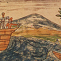 Aztec Guard Spots Spanish Ship, 1519 Photograph by Photo Researchers Aztec Guard Spots Spanish Ship, 1519 Photograph by Photo Researchers