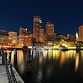 Boston Harbor Skyline  by Shane Psaltis