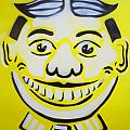 Bright white yellow Tillie Painting by Patricia Arroyo Bright white yellow Tillie Painting by Patricia Arroyo