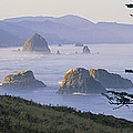 Cannon Beach Photograph by Chromosohm Media Inc and Photo Researchers