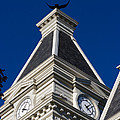 Clarksville Historic Courthouse Clock Tower Photograph by Ed Gleichman Clarksville Historic Courthouse Clock Tower Photograph by Ed Gleichman