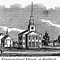 Connecticut: Church, 1836 by Granger Connecticut: Church, 1836 by Granger