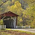 Everett Covered Bridge Photograph by Ann Bridges Everett Covered Bridge Photograph by Ann Bridges