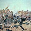 Defending The Fort by Charles Schreyvogel Defending The Fort by Charles Schreyvogel