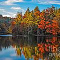 Fall Reflection Photograph by Ronald Lutz Fall Reflection Photograph by Ronald Lutz