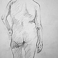 Figure Study Drawing by Rory Siegel Figure Study Drawing by Rory Siegel