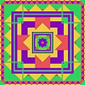 Hmong Quilt Pattern 708 by Lisa Vang