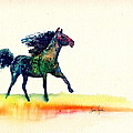 Horse of a Different Color Painting by Frank SantAgata Horse of a Different Color Painting by Frank SantAgata