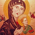 Icon Painting by Elly Potamianos Icon Painting by Elly Potamianos