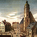 St. Thomas Church, Leipzig Germany Photograph by Granger