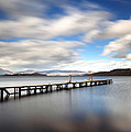 Loch Lomond jetty Photograph by Grant Glendinning Loch Lomond jetty Photograph by Grant Glendinning