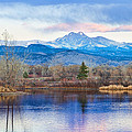 Longs Peak and Mt Meeker Sunrise at Golden Ponds Photograph by James BO Insogna Longs Peak and Mt Meeker Sunrise at Golden Ponds Photograph by James BO Insogna